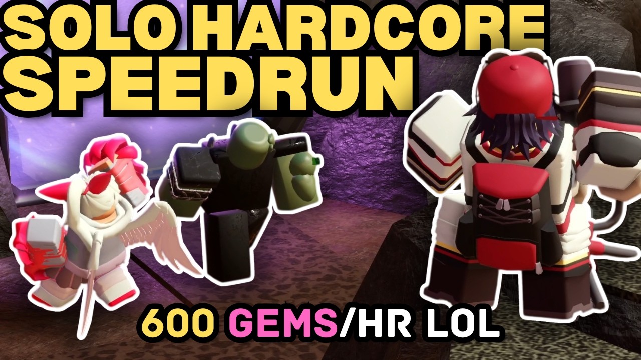 BEATING SOLO HC IN 35 MINUTES WITH OP MORTAR + BRAWLER COMBO! | Roblox TDS Solo Hardcore Speedrun