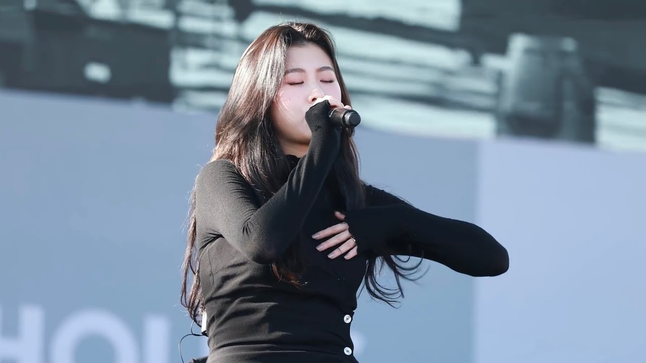 181003 백예린(Yerin Baek) - Tell Me (cover) @ 할리스커피 페스티벌, 난지한강공원