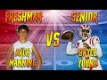 Freshman Quarterback VS Senior Quarterback l Sharpe Sports