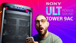 🚨 НЕЛЕГАЛНА мощ?! Sony ULT Tower 9AC ревю и тест! ⚡