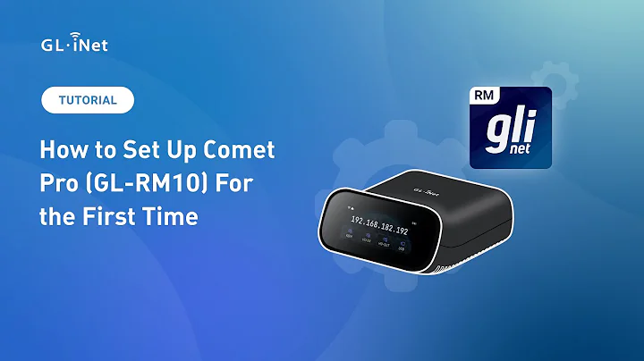First-Time Setup for Comet Pro (GL-RM10) | Remote KVM over Wi-Fi 6