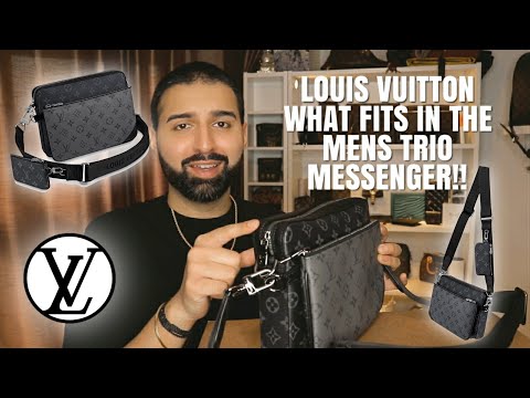 CHN LOUIS VUITTON Men's 3-in-1 Darth Vader Trio Messenger Bag