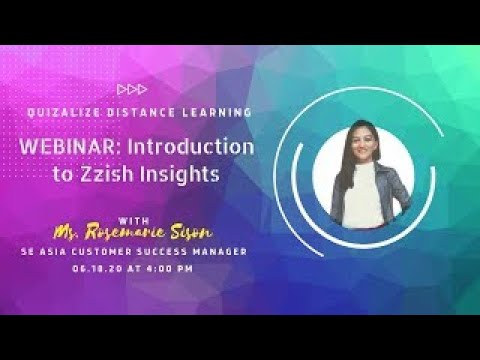 WEBINAR: Introduction to Zzish Insights