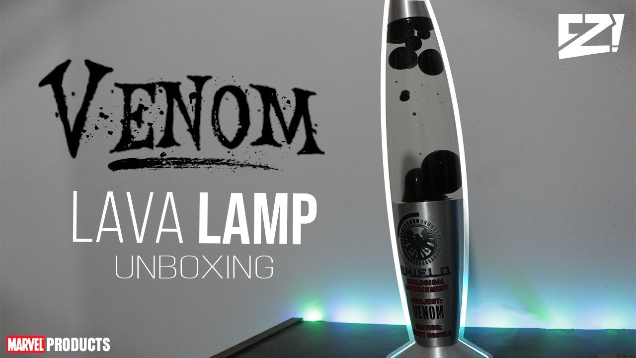 VENOM LAVA LAMP UNBOXING YouTube