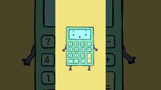 Calculator Invention🧮🧮 #youtubeshorts #animation #calculator #math Calculator Invention🧮🧮 #youtubeshorts #animation #calculator #math