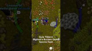 Guia Tibiano Bigfoot’s Burden Quest Spores Task#tibia #tibia2025 #tibiaek #warzone #tutorial