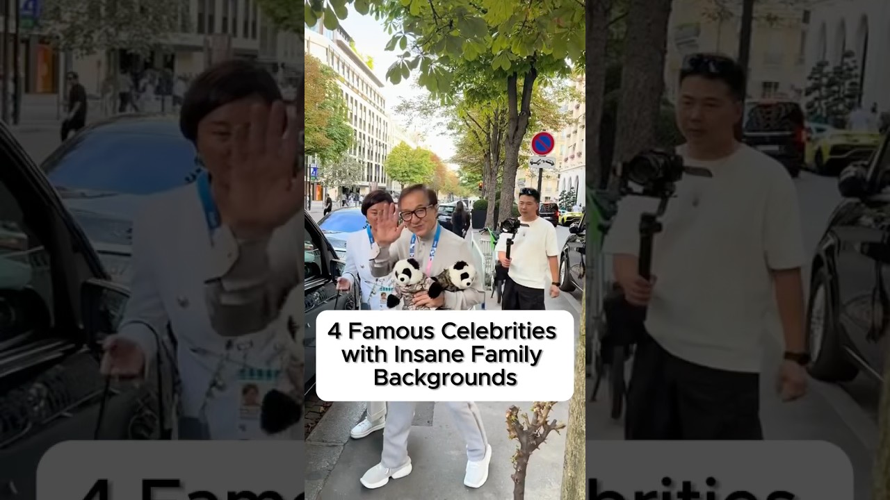 4 Famous Celebrities with Insane Family Backgrounds