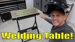 Welding Table!  Unbox, Assemble, Test Run, & Thoughts! by The Handy Hunter 883 views 2 years ago 5 minutes, 30 seconds