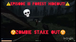 ⚠️ZOMBIE SURVIVAL⚠️ Forest hideout🌲Codename Cure! [Episode III]