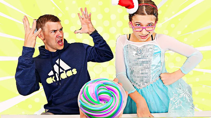 FIX THIS SLIME CHALLENGE! Ms. Cillarini VS Dad! | ...