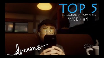 TOP 5 ANIMATIONS IN DREAMS WEEK #1 | DREAMS PS4