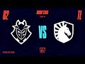 G2 vs TL | Worlds Group Stage Day 4 | G2 Esports vs Team Liquid (2020)