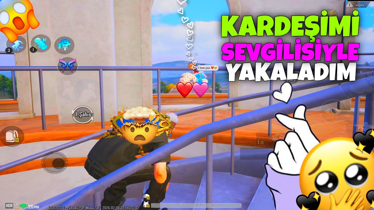 KARDEŞİMİ GALATA KULESİNDE SEVGİLİSİYLE YAKALADIM😱 - PubgMobile