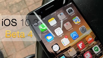 iOS 10.3 Beta 4 - What