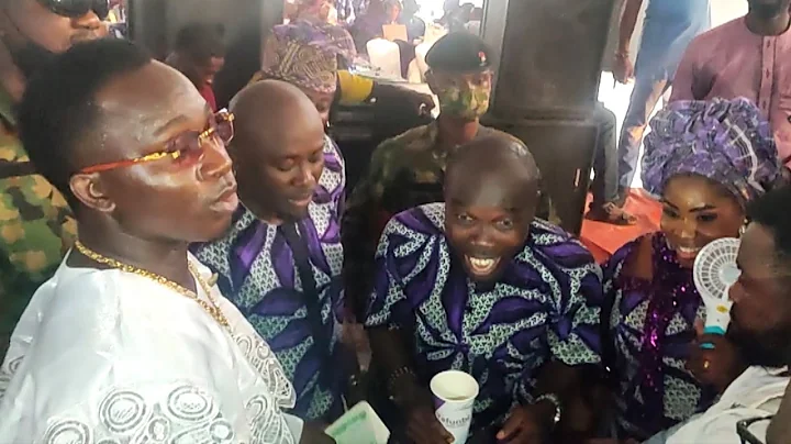 ACTOR OLATAYO AMOKADE IJEBU WAS SURPRISED WHEN HIS PROPHET SPRAY HIM DURING HER MOTHER FINAL BURIAL