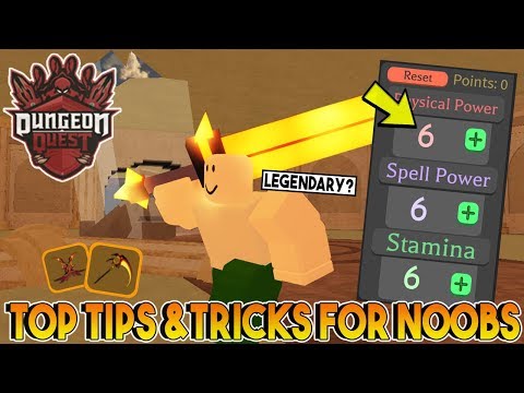 Top Tips For Noobs In Dungeon Quest Roblox Youtube - tutorial how to play dungeon quest roblox youtube