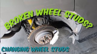 How to change wheel studs on a Dodge Charger/Challenger | GARAGE DRIVEN