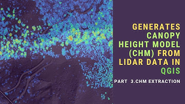 Generate Canopy Height Model from LIDAR Data Part 3 CHM Generation