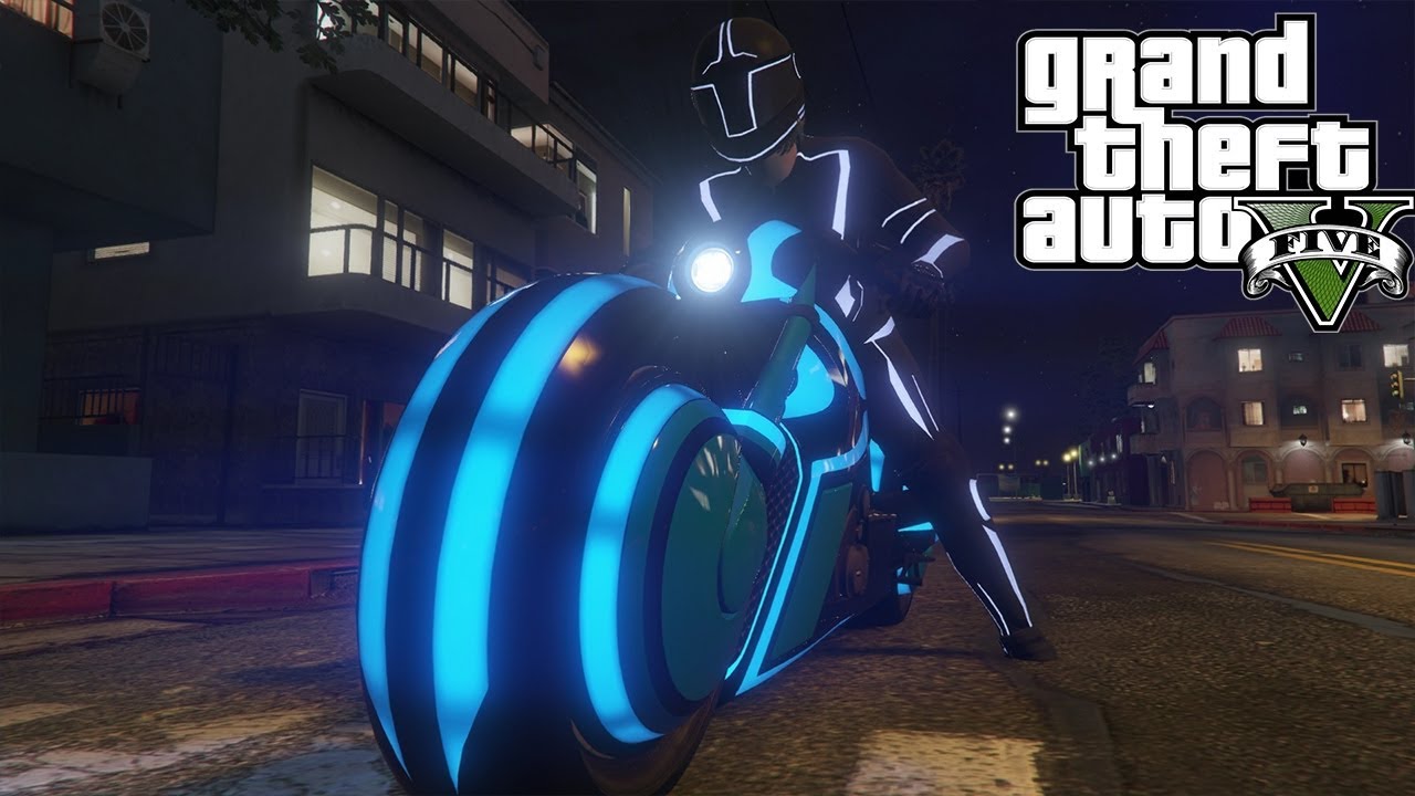 How to get Tron Bike in Gta v YouTube