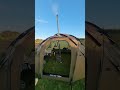 Hot tent camping. Set up for another adventure. #hottent #hottentcamping #campinglife