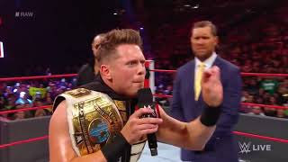 WWE RAW: The Miz sounds off on Kurt Angle