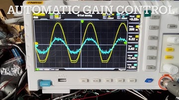 Automatic Gain Control using a JFET Voltage controlled Amplifier