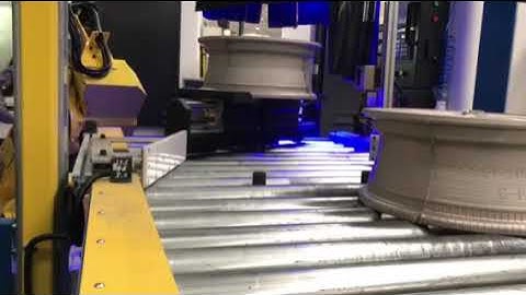 2-Jaw Pneumatic Parallel Gripper (Long Stroke) for wheel gripping