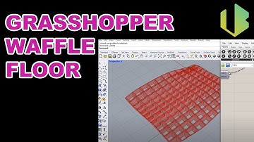 Grasshopper (Rhino) - Waffle Slab