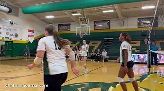 1st set Northwood vs Jordan-Matthews volleyball game - 8 thumbnail