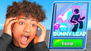 Spending $3,163,268 On The NEW BUNNY LEAP Ability.. (Roblox Blade Ball)