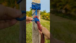 Hammock knot/ double sheet bend. #hammockknot