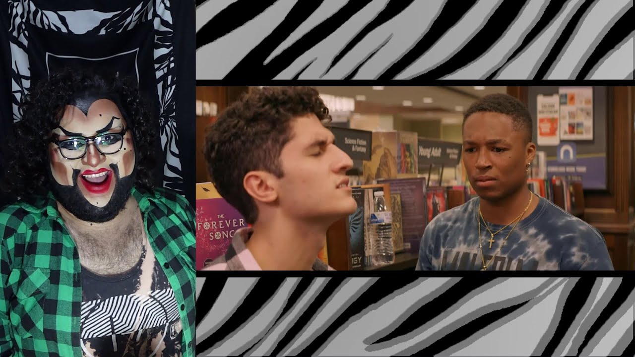Drag Thing watches gays who read in "Between the Lines"