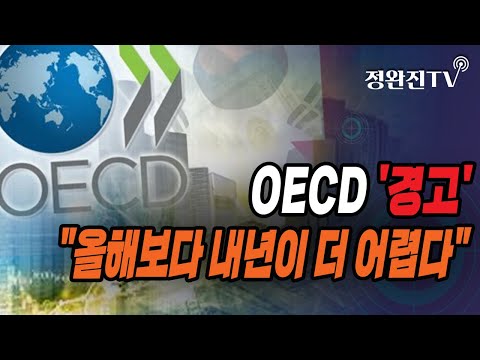 [정완진TV] OECD '경고'..."올해보다 내년이 더 어렵다" [멋진아재TV]