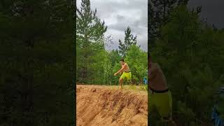 Quadruple cork on the grass | World's record 💪😯 #shorts