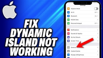 How To Fix iPhone Dynamic Island Not Working Glitching (2025) - Easy Fix