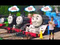 The wheels on the train  kompilasi lagu anak populer maret 2024  kereta api thomas and friends