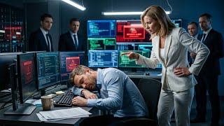 CEO Fired Him for Sleeping at Work — She Didn't Know He'd Fought Hackers for 48 Hours...