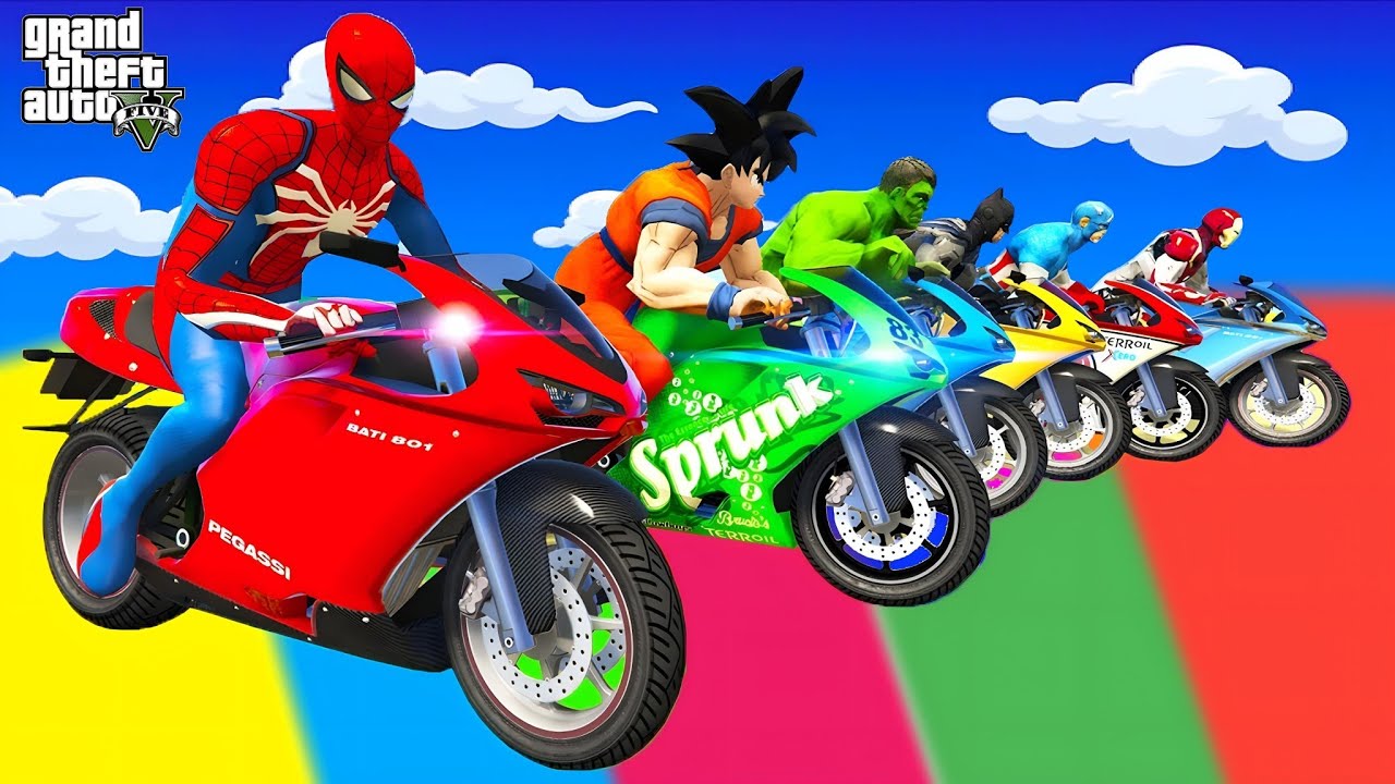 الرجل العنكبوت انقاذ باتمان Spider-Man Rescue batman vs iron man vs venom funny Game GTA 5 superhero