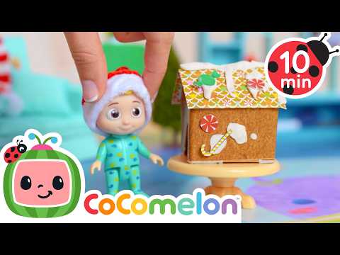Playing with my Christmas Toys 🎄 CoComelon Toy Play Learning | Nursery Rhymes for Babies