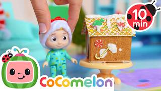 playing my christmas toys cocomelon toy play learning nursery