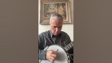 N. Lygeros: Exercice roulement ascendant 2. (Five string Banjo) #lygeros #music #banjo