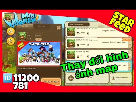 Video Mini World Cách thay đổi hình ảnh trong map - youtube