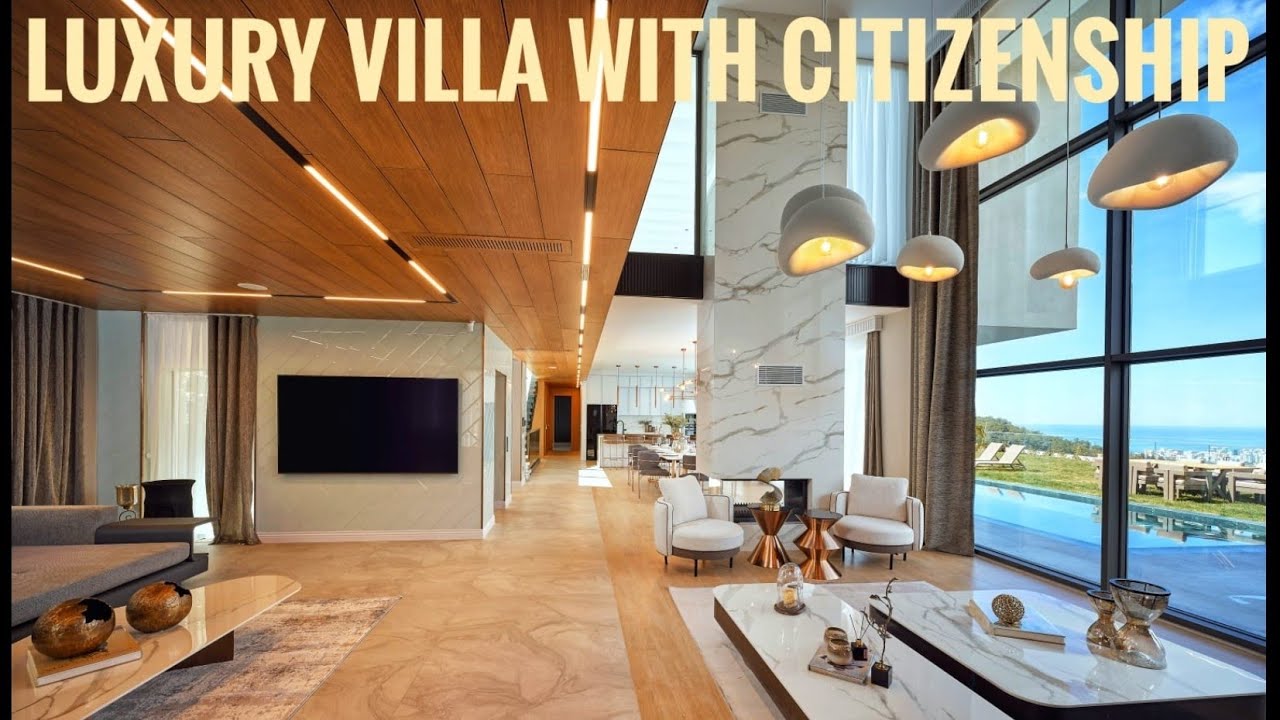 Luxury villa / smart home / turkish citizenship