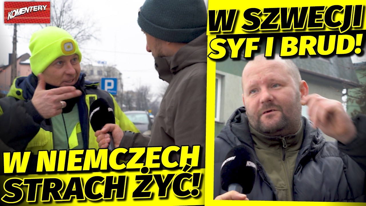 POLACY WRACAJĄ DO DOMU Z EMIGRACJI! W NIEMCZECH JUŻ STRACH ŻYĆ! W SZWECJI BRUD I CHAOS! | KOMENTERY