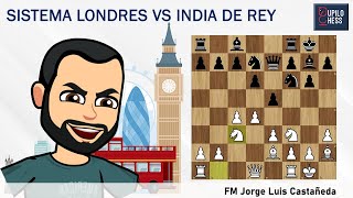 APRENDA cómo jugar el sistema Londres contra la Defensa India de Rey!