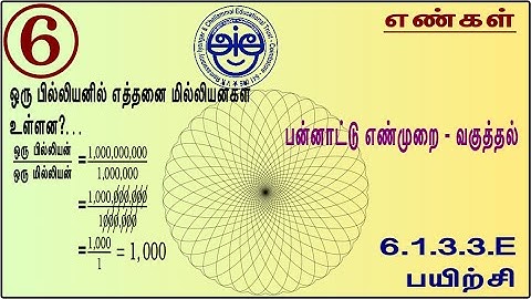6.1.3.3.E - 6th Std Maths Made Sweet International Number System - Division - Exercise 3