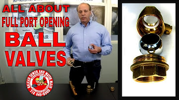 A Full Port Opening Ball Valve For Water Line Tutorial