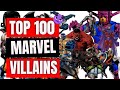 Top 100 Marvel Villains