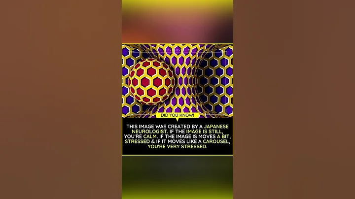 Stress Test Optical Illusion 😱 | How Stressed Are You #shorts #facts