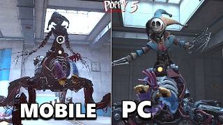 Poppy Playtime Chapter 5 Mobile vs PC - Prototype Boss Fight Concept